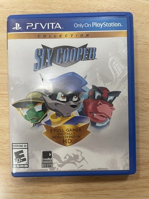 Sly Cooper Collection (Sly 1 + 2) PSvita Physical USA Version.  In Case Tested.