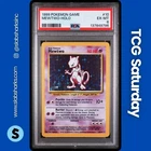 1999 POKEMON BASE SET UNLIMITED #10/102 MEWTWO HOLO RARE PSA 6