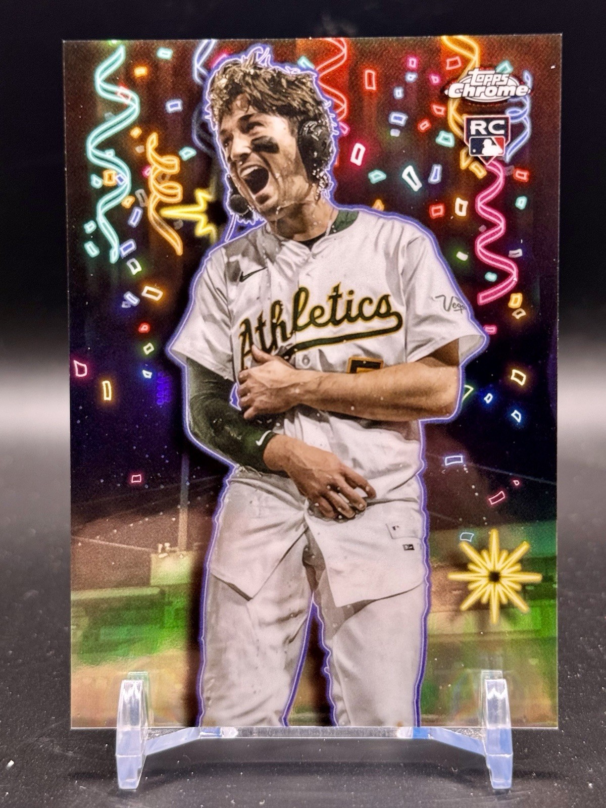 2025 Topps Chrome Update JACOB WILSON #CT-16 RC CELEBRACION SP!