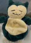 Snorlax Pokémon Plush Soft Bean Bag Toy 2000 Vintage Beanie NINTENDO