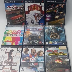 PlayStation 2 Video Game Lot Of 41 Final Fantasy Sonic Many Complete Untested