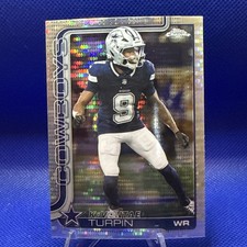 2025 Topps Chrome Football Refractor KaVontae Turpin