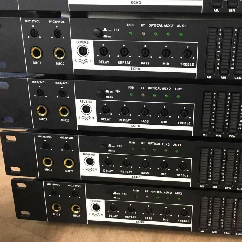 Professional Karaoke Processor Audio Processor Pre-Effects KTV Digital Audio - Image 3 of 4