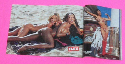 Flex magazine 2/1998 Monica Brant Barbara Moran Milamar Flores Strong Poster - Picture 4 of 12