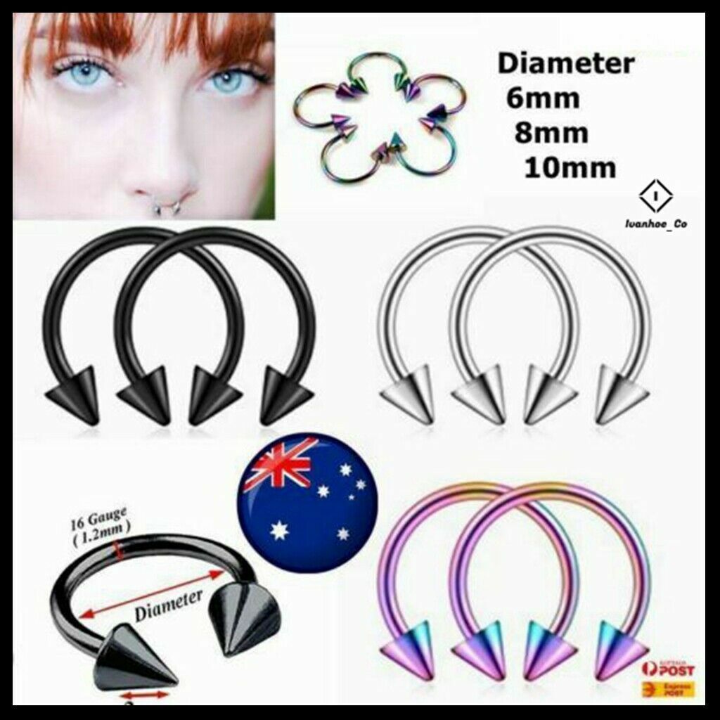 16 Gauge Mm Hoop Earrings Cartilage Hoop 16 Gauge Cartilage