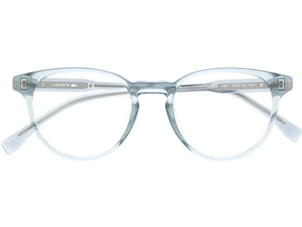 Lacoste 2024 clear glasses