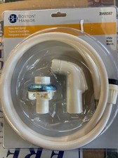 Boston Harbor White Kitchen Sink Hose and Sprayer NEW In packaging