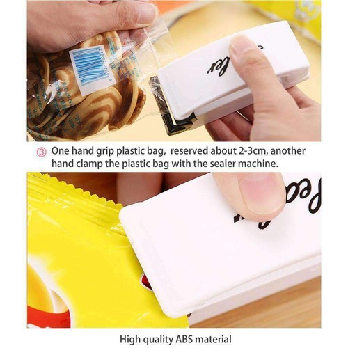 Multifunktionale Mini Tragbare Handliche Plastiktüte Versiegelung Verschließmaschine - Bild 7 von 7