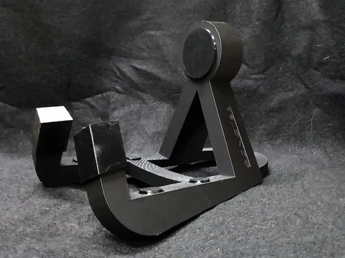 SongTek Parlor Guitar Stand - Black Acoustic Guitar Stand