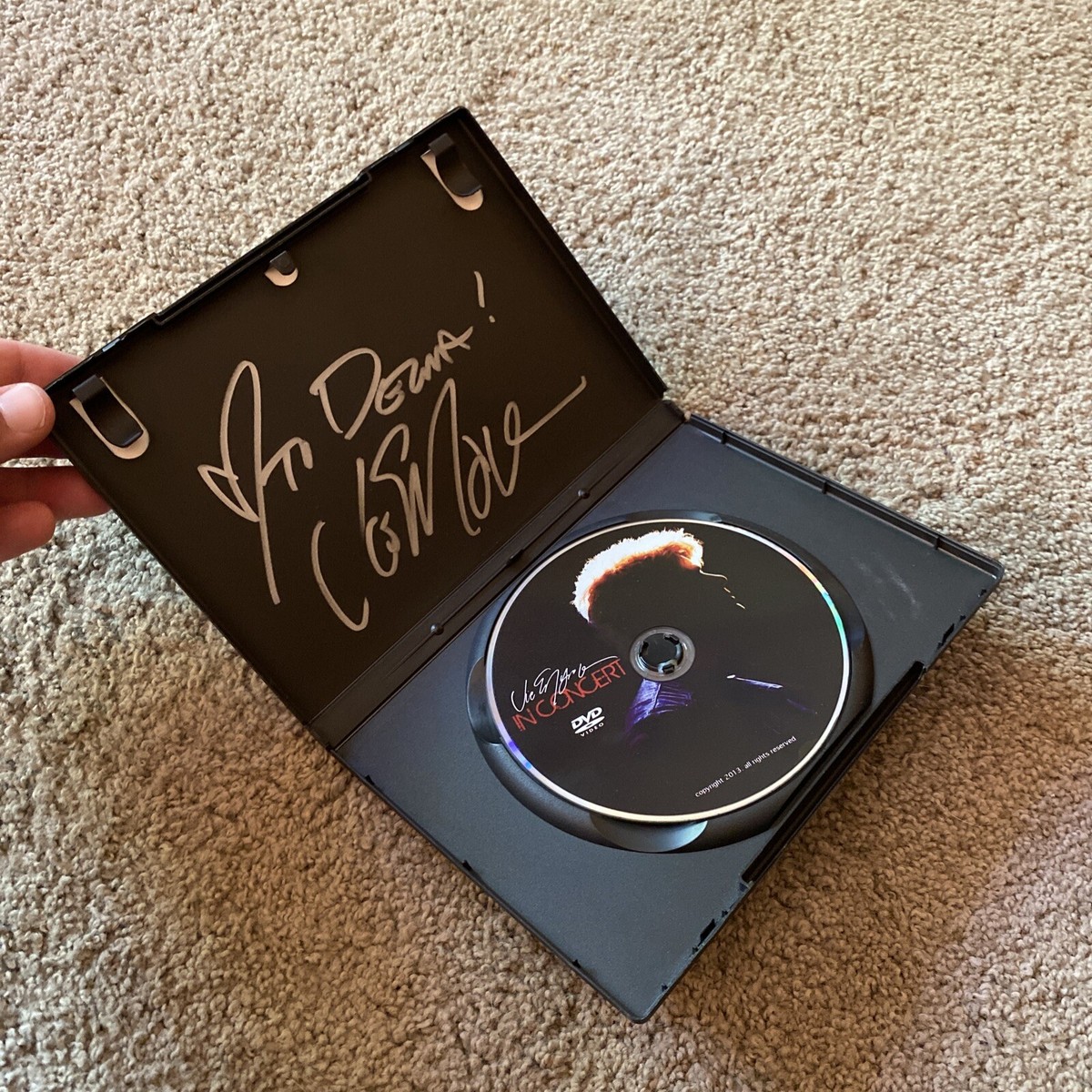 Vic Mignogna Live In Concert DVD Dragonball Z Full Metal Alchemist