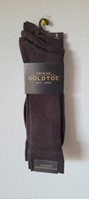 Gold Toe Men's 3-Pairs Premier Cotton Metropolitan Crew Socks. 93 .