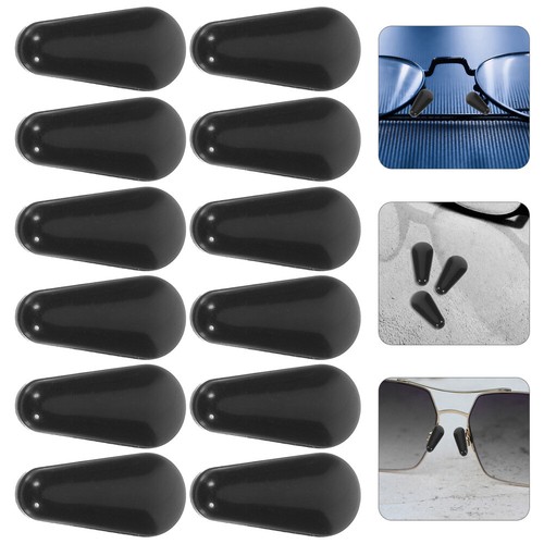 10 Pairs Drop-shaped Nose Pad Eyeglass Pads Soft Cushion Eyeglasses