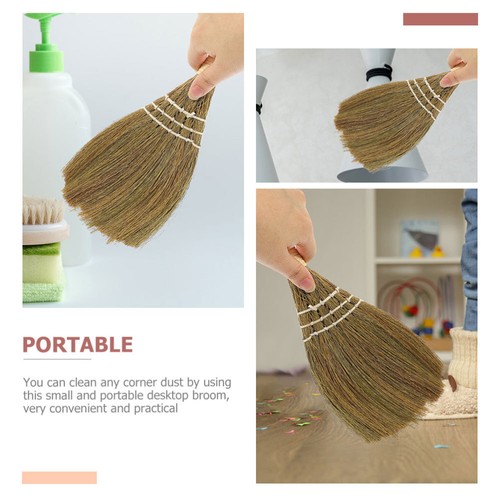 Short Handle Dust Brush Desktop Duster Child Office Sweep Broom Cleaning - 第 2/12 張圖片