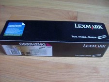 GENUINE LEXMARK C935 MAGENTA HIGH YIELD TONER CARTRIDGE C930H2MG FACTORY SEALED