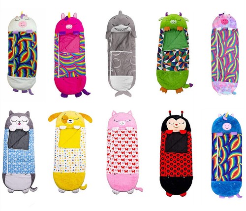Happy Nappers Kid Birthday Gift Bag Children Sleeping Blanket Winter Fluffy Warm - Picture 6 of 23