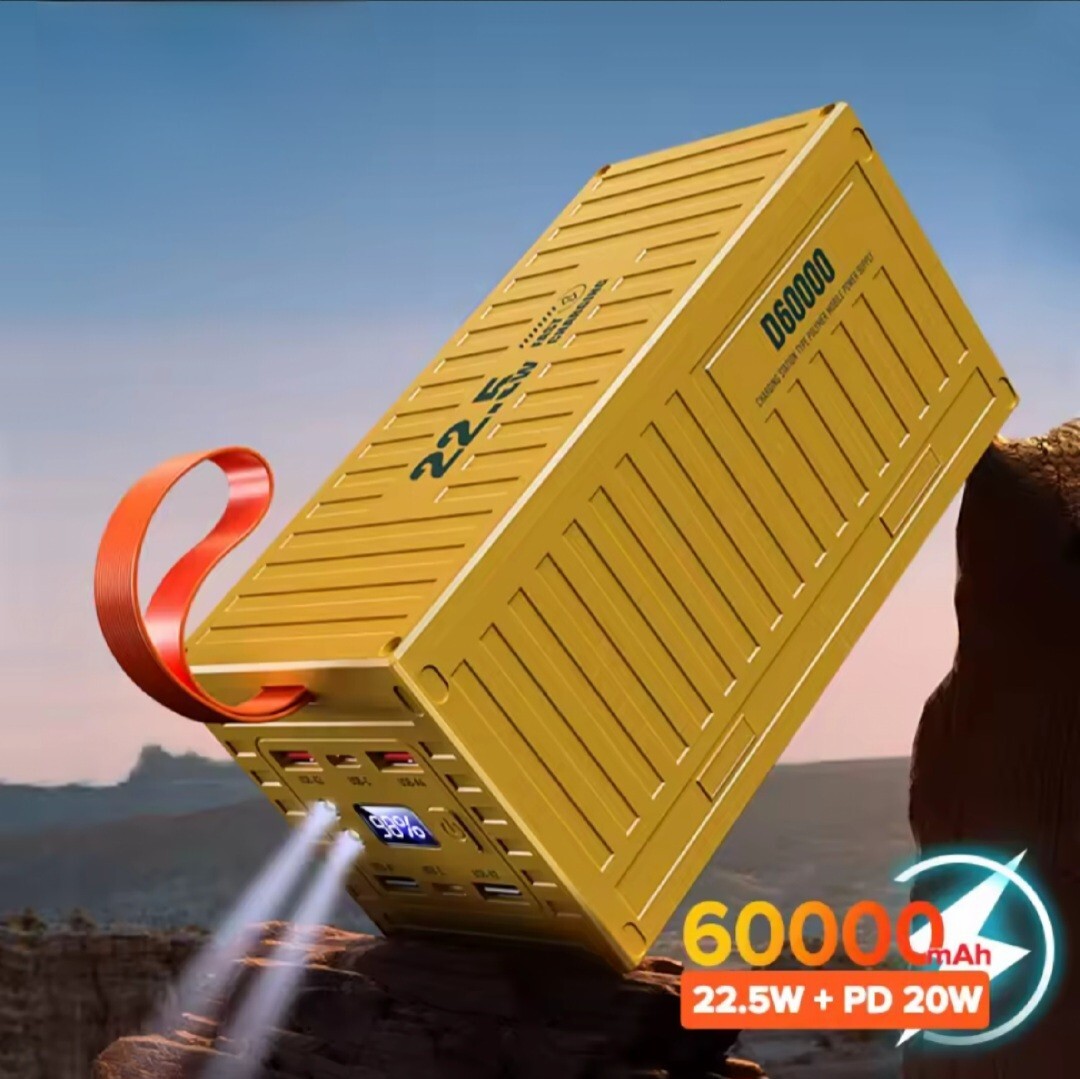 Batterie Externe 60000mAh⚡️ Ultra haute capacité