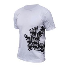 Underground Kulture T Shirt Side Logo UK White Streetwear Graff Wear M L XL 2XL
