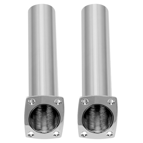 2X Stainless Steel Boat Rod Holder 30 Degree Flush Mount Fishing Pod Narrow Top - Picture 2 of 9