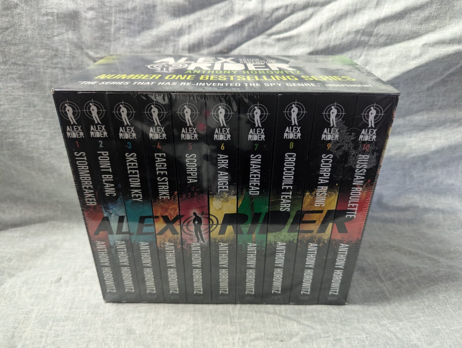 Alex Rider Complete Missions 11 Books BoxSet by Anthony Horowitz - Ages 9-14 -PB