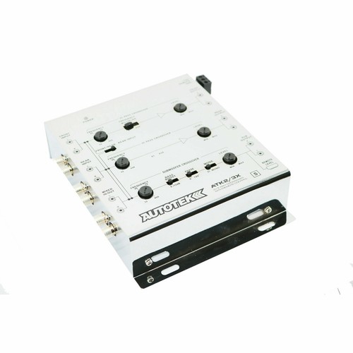 Autotek ATK2/3X 2 Way- 3 Way Active Crossover comes with Remote Bass Control.NEW - Picture 4 of 7