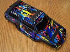 Fits Traxxas 1/16 Summit Rock n Roll Body W/ Exo Cage & LED Light Set 72054-4