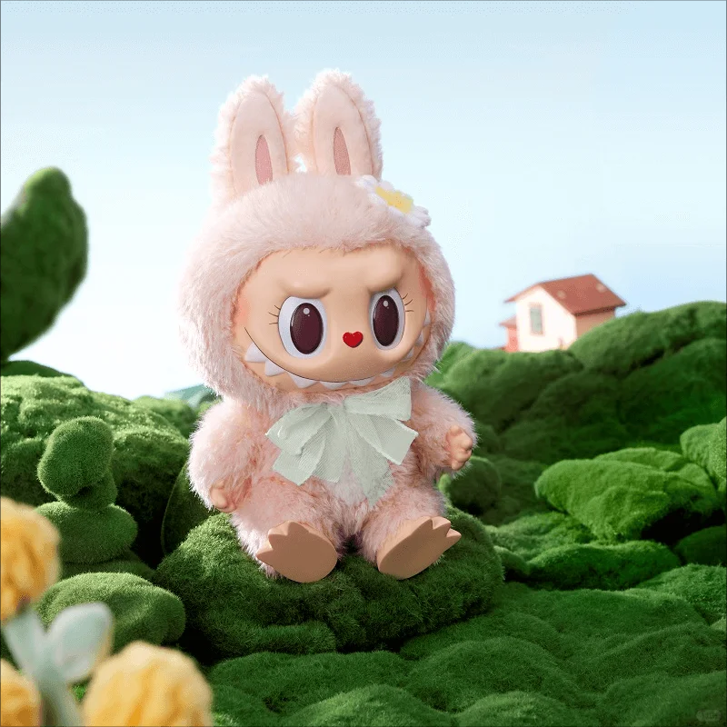 POP MART Cute Pink Labubu MOKOKO Close to sweet 38cm Plush