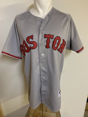 grey boston red sox jersey