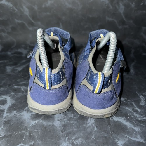 Keen Big Kid’s Newport H2 Outdoor Hiking Comfort Sandals Blue And Yellow Size 5 - Picture 3 of 8