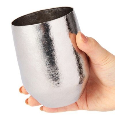 グラス・カップ・酒器 SUS gallery Tumbler 400ml SUSgallery Titanium tumbler 400ml Goblet mirror Vacuum