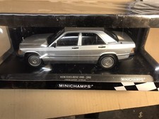 Minichamps 1/18 Mercedes Benz 190E (W201) Silver