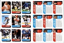 2017 SI for Kids Uncut Sheet SAQUON BARKLEY ROOKIE CARD! Trout, Shiffrin. rookie card picture