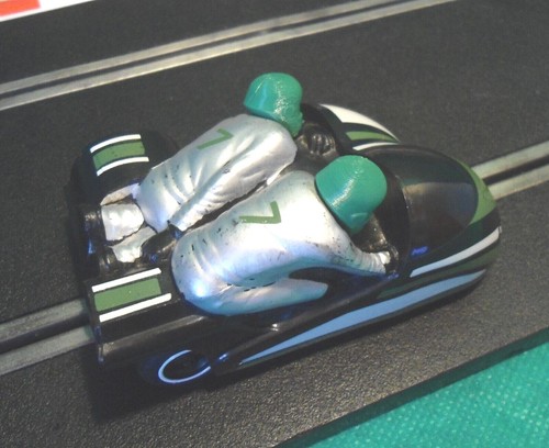 Crash Helmet Heads For Vintage 80s Scalextric Motorbike Motorcycle & Sidecar - Picture 13 of 40
