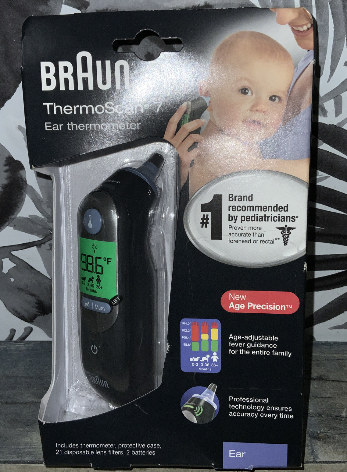 🏯 Braun ThermoScan 7 IRT6520 Baby Professional Digital Ear Thermometer🆕AS IS 4022167652294 eBay