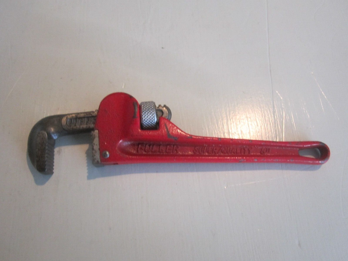 Vintage Fuller Super Quality 8 inch Pipe Wrench Made in Japan Used
