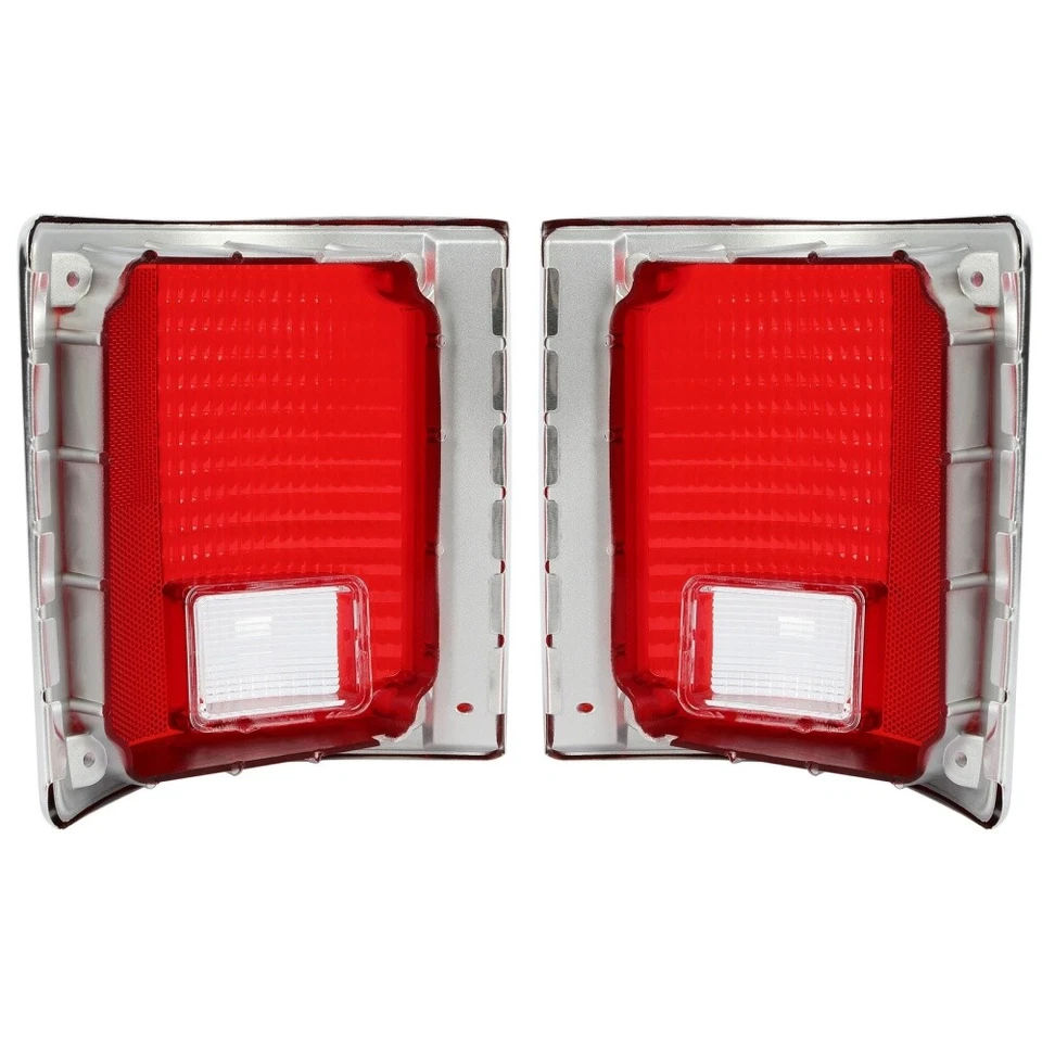 2x Lente de lámpara de luz trasera para Chevrolet C10 C20 C30 K10 Suburban Blazer 1973-1991 Foto 3 de 4