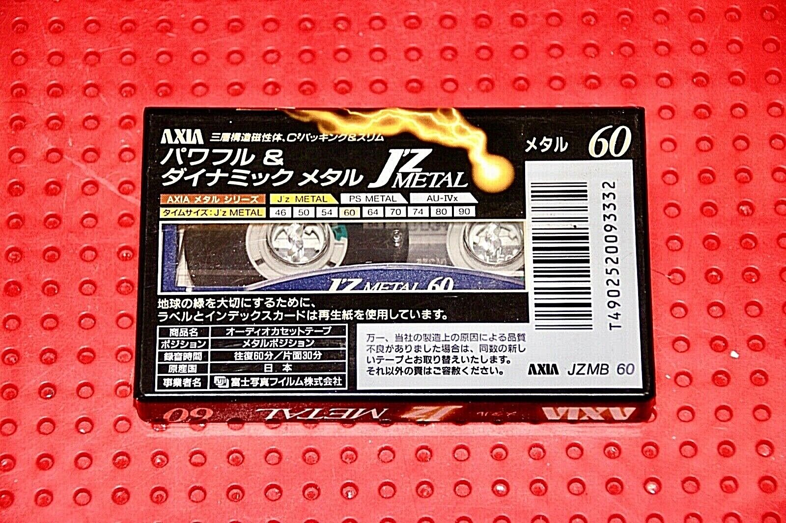 評判 未開封 カセットテープ AXIA J'z METAL 50分 primocad.com