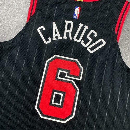 100% Authentic Alex Caruso Nike Bulls Statement Jersey Size 44 M Motorola - Picture 6 of 6