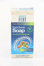 Neat Feat Kiwifruit and Walnut Foot Scrub Soap, 5.2 Fl. oz. U43A