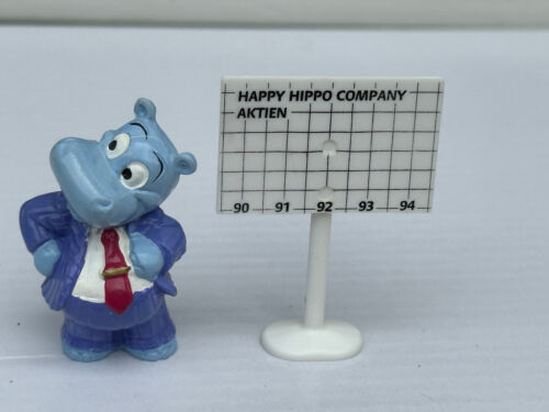 Varianten-  Hippo Company Hippo Boss mit Schild ohne Bilanzkurve - Bild 1 von 2