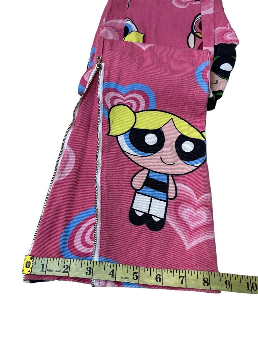 COOL🔥🔥AONE4SURE THE POWERPUFF GIRLS SLIM FIT JEANS/Size 32
