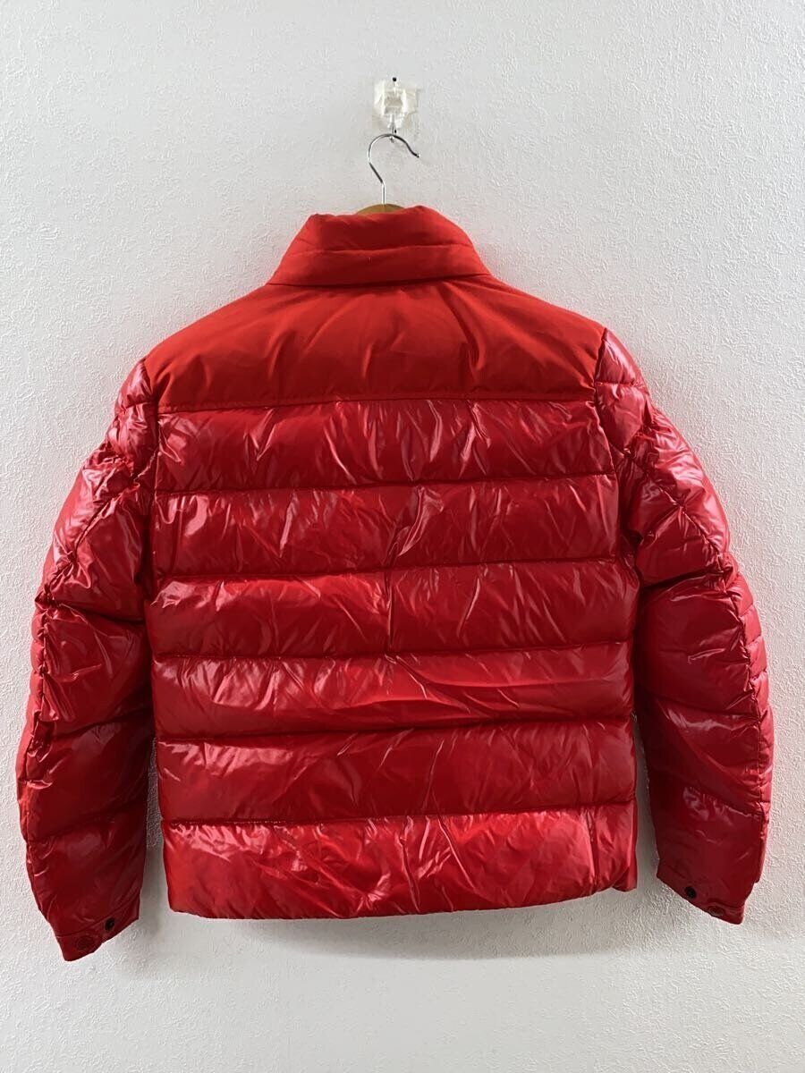 MONCLER down jacket BRUEL 0 polyester red solid color MONCLER down jacket BRUEL 0 polyester red solid color