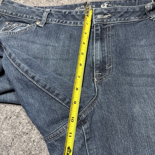 Style&Co Women's Size 18Tall Straight Leg Mid Rise Med Wash Denim Stretch - Picture 12 of 18