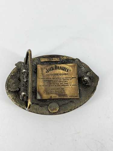 Vintage 1989 Jack Daniels Old No. 7 Belt Buckle - Picture 2 of 8