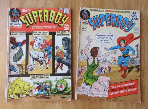 Lot of *4* '70s DC: SUPERBOY 174/Giant, 179•JIMMY OLSEN 146/Kirby!•ADVENTURE 457 - Picture 2 of 6