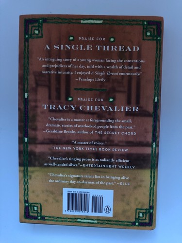 A Single Thread (NEW 1st Ed., 1st Printing Signed Tracy Chevalier) - Picture 2 of 8