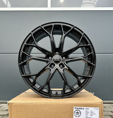 18 Zoll Felgen Audi FF Wheels FF01 schwarz 4x für Q2 Q3 GA 8U 8U1 A8 4E S-Line
