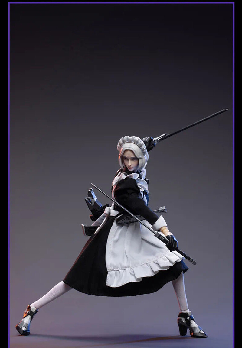 New JoyToy FRONTLINE CHAOS HANA MAID 1/12 Scale 6″ Female Figures