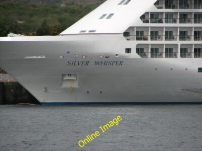 Foto 6x4 Silver Whisper Detail Carntullagh Nahaufnahme der Kreuzfahrt c2012
