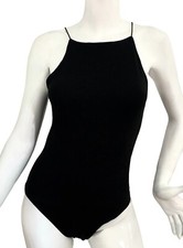 {Gaze} Bodysuit/Shirt/Top Sz. S Black High Ne...
