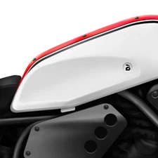 BLOQ YAMAHA XSR 700 (2015-) Motorcycle Tank Grips PREMIUM - CLEAR